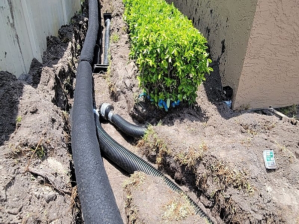 Solving a Residential Site Drainage Issue -1