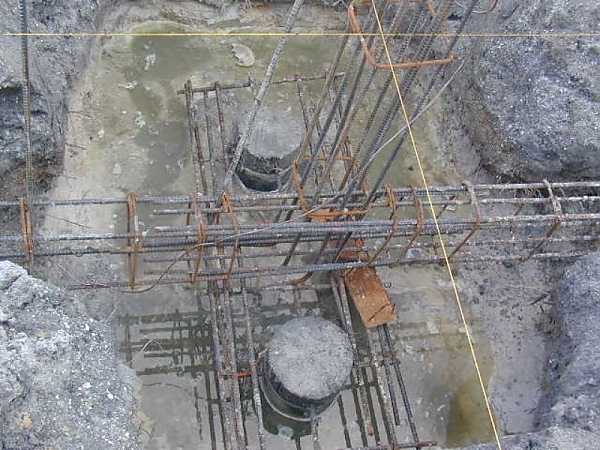 Structural Pile Cap and Grade Beam -1